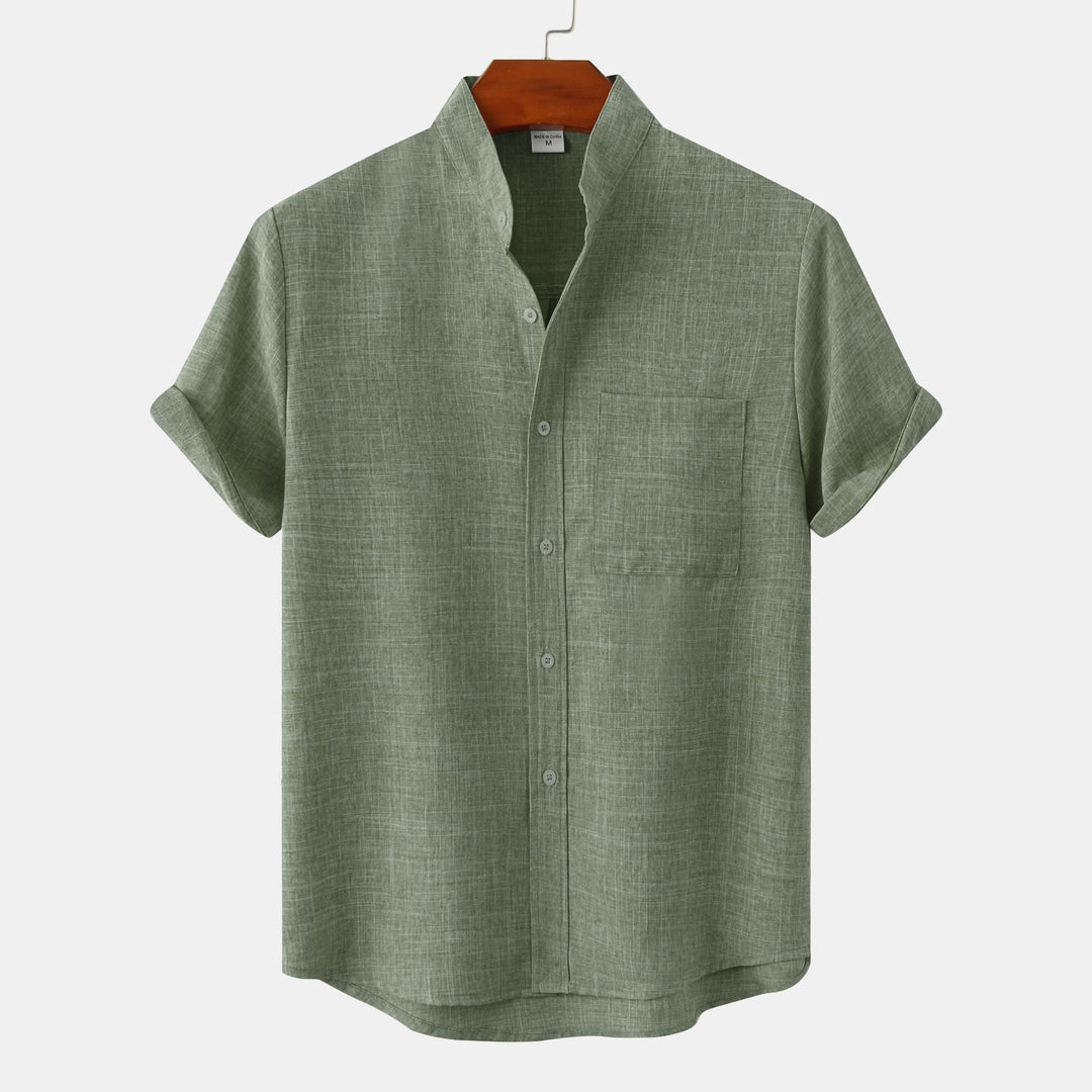 Mackie | Mandarin Collar Shirt