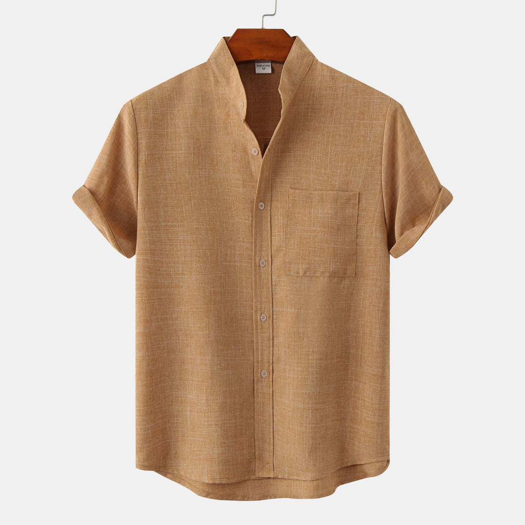 Mackie | Mandarin Collar Shirt