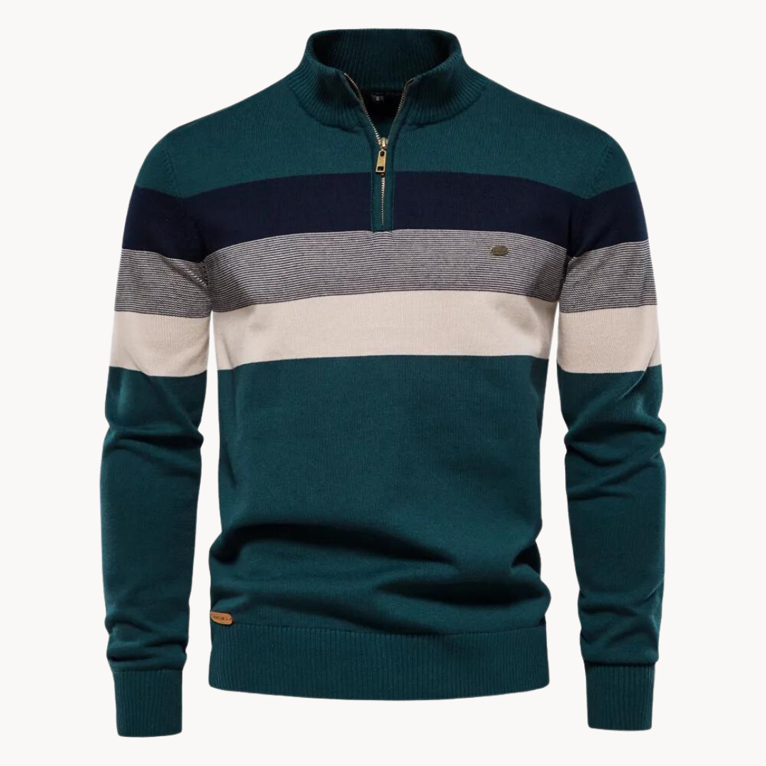 Leland | Quarter Zip Sweater