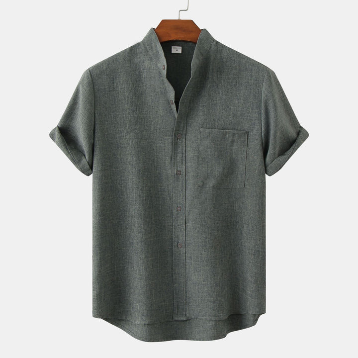 Mackie | Mandarin Collar Shirt