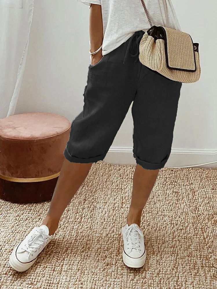 Ximena | Knee Length Shorts
